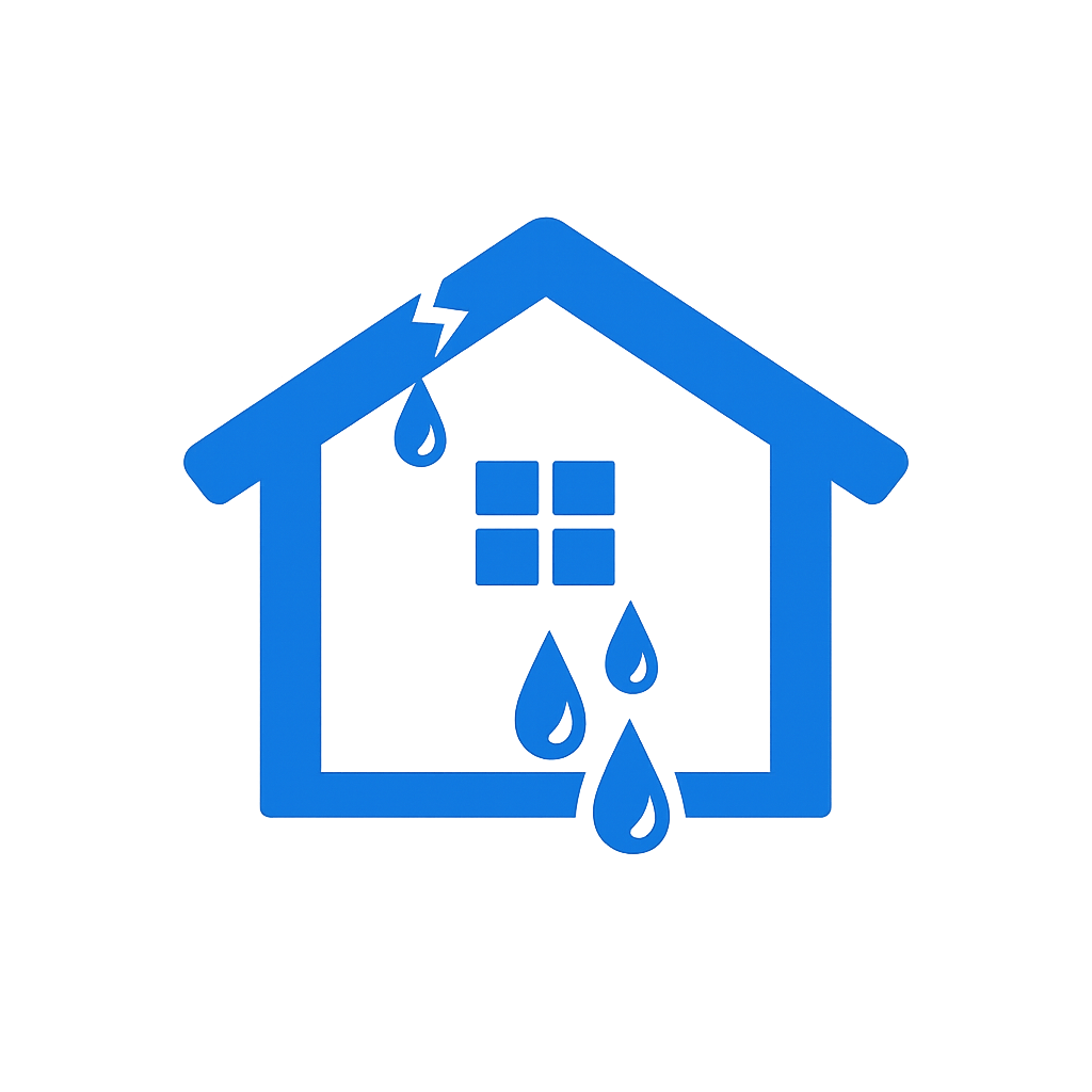 雨漏りが酷くて水たまりができてしまう物件